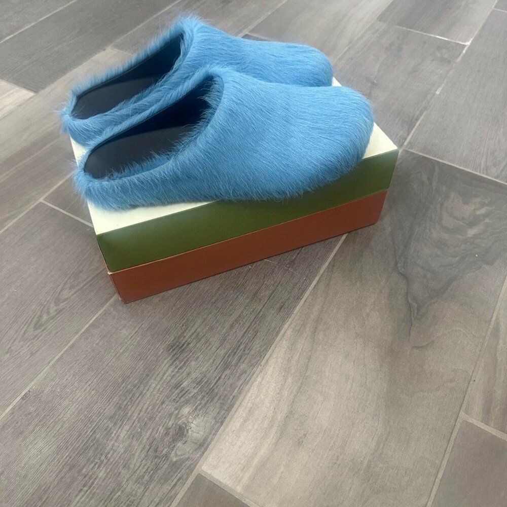 Marni Women's Blue Slippers